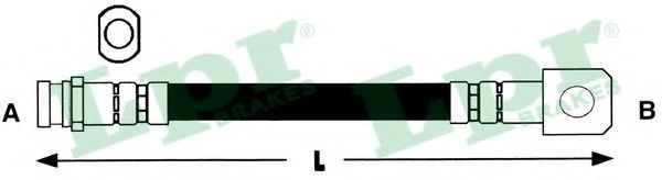 Тормозной шланг LPR 6T46465