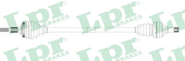 Приводной вал LPR DS37031