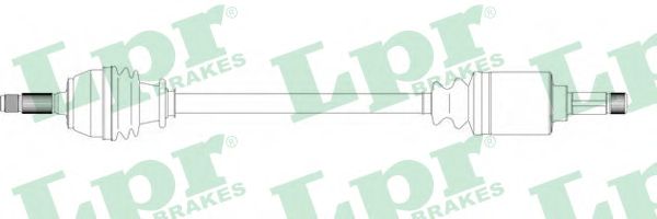 Приводной вал LPR DS38008