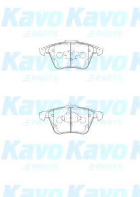 Комплект тормозных колодок, дисковый тормоз KAVO PARTS BP-4579