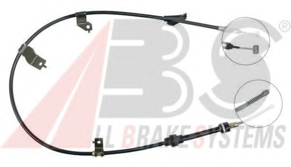 Трос, стояночная тормозная система A.B.S. K13807