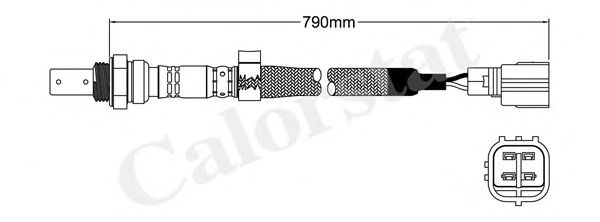 Лямбда-зонд CALORSTAT by Vernet LS150025
