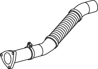 Труба выхлопного газа ZARA 10715