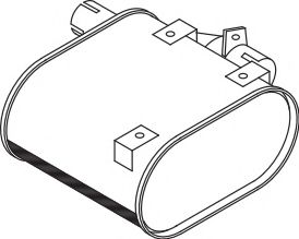 Средний / конечный глушитель ОГ ZARA 9556