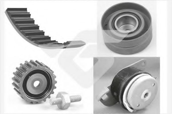 Комплект ремня ГРМ HUTCHINSON KH 56