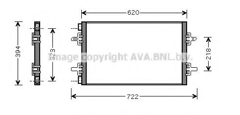 Конденсатор, кондиционер AVA QUALITY COOLING RT5294