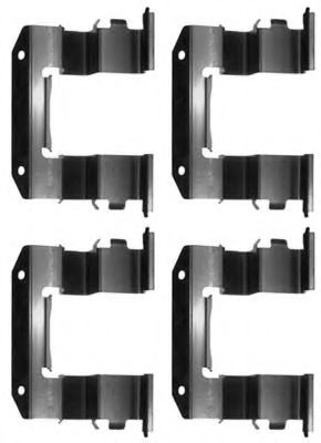 Комплектующие, колодки дискового тормоза MGA A100