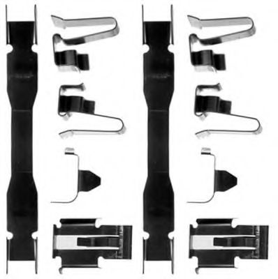 Комплектующие, колодки дискового тормоза MGA A110