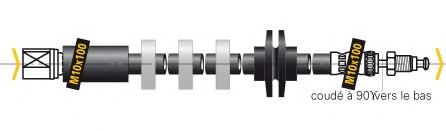 Тормозной шланг MGA F6693