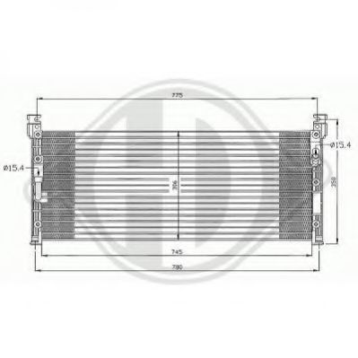 Конденсатор, кондиционер DIEDERICHS 8668500