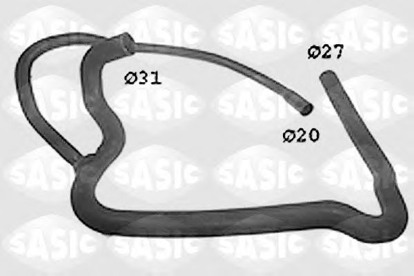 Шланг радиатора SASIC SWH0325