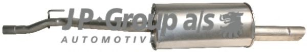 Глушитель выхлопных газов конечный JP GROUP 1120607000