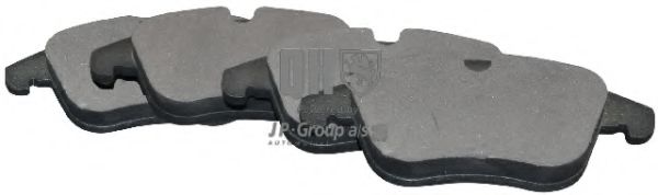 Комплект тормозных колодок, дисковый тормоз JP GROUP 5463600119