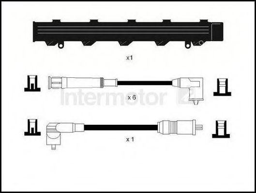 Комплект проводов зажигания STANDARD 73894T