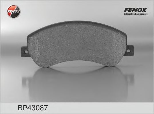 Комплект тормозных колодок, дисковый тормоз FENOX BP43087