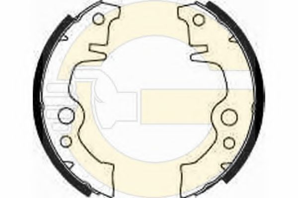 Комплект тормозных колодок GIRLING 5180213