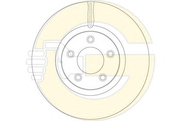 Тормозной диск GIRLING 6064905