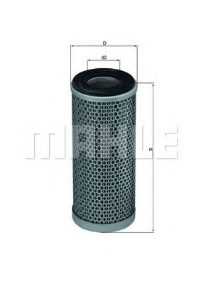 Воздушный фильтр MAHLE ORIGINAL LX 15