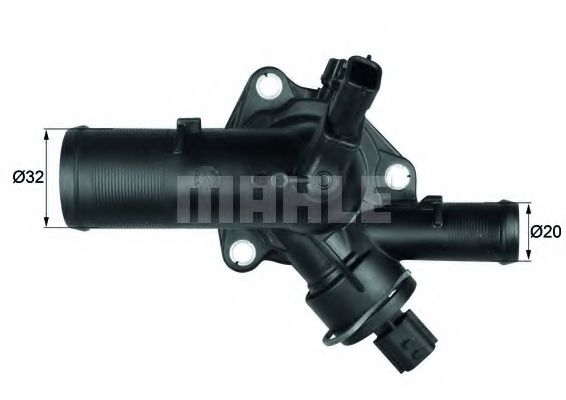 Термостат, охлаждающая жидкость MAHLE ORIGINAL TM 39 108