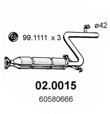 Катализатор ASSO 02.0015