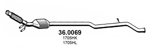 Катализатор ASSO 36.0069