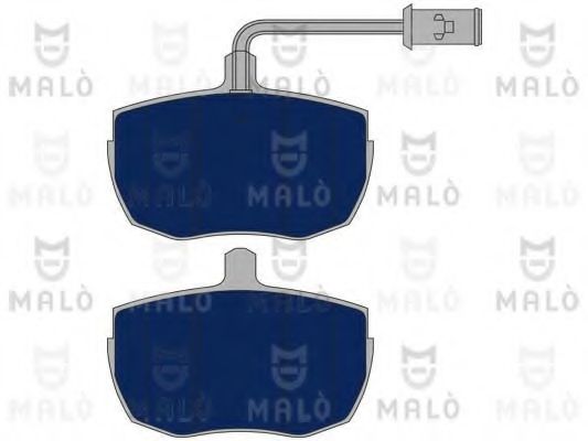 Комплект тормозных колодок, дисковый тормоз MALÒ 1050685