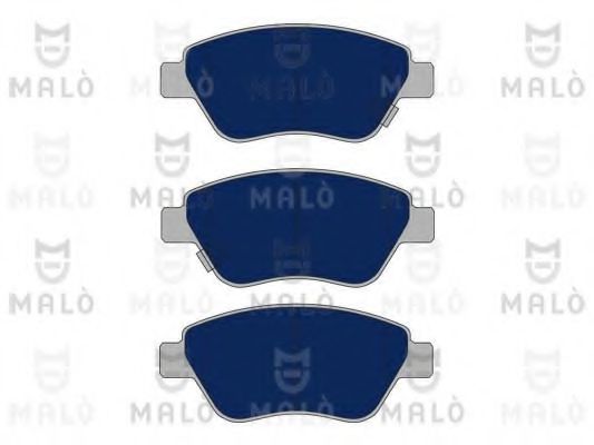 Комплект тормозных колодок, дисковый тормоз MALÒ 1051129