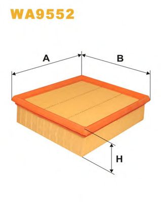 Воздушный фильтр WIX FILTERS WA9552