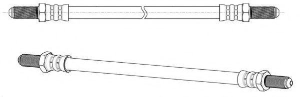Тормозной шланг CEF 510244