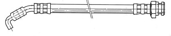 Тормозной шланг CEF 510946