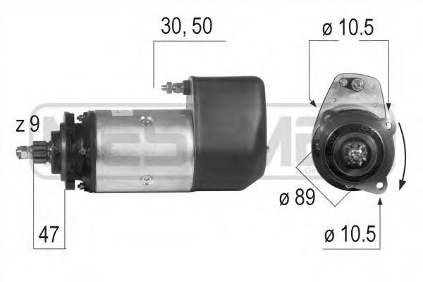 Стартер MESSMER 220219