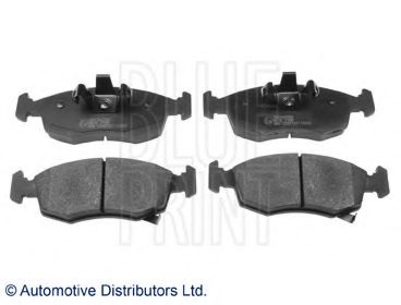 Комплект тормозных колодок, дисковый тормоз BLUE PRINT ADA104266