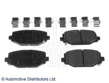 Комплект тормозных колодок, дисковый тормоз BLUE PRINT ADA104271