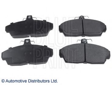 Комплект тормозных колодок, дисковый тормоз BLUE PRINT ADJ134214