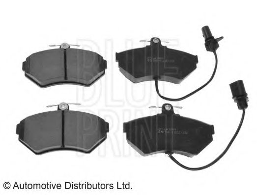 Комплект тормозных колодок, дисковый тормоз BLUE PRINT ADV184214