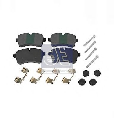 Комплект тормозных колодок, дисковый тормоз DT 7.92618