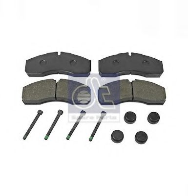 Комплект тормозных колодок, дисковый тормоз DT 4.91907