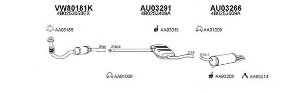 Система выпуска ОГ VENEPORTE 030072
