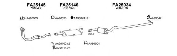 Система выпуска ОГ VENEPORTE 250183