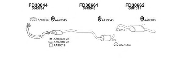 Система выпуска ОГ VENEPORTE 300048