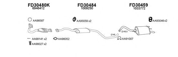 Система выпуска ОГ VENEPORTE 300191