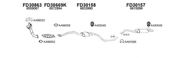 Система выпуска ОГ VENEPORTE 300422