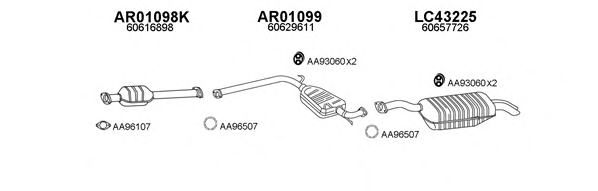 Система выпуска ОГ VENEPORTE 430073
