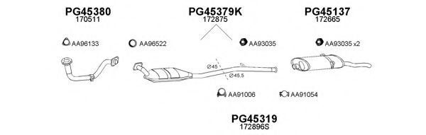 Система выпуска ОГ VENEPORTE 450249