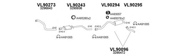 Система выпуска ОГ VENEPORTE 900132