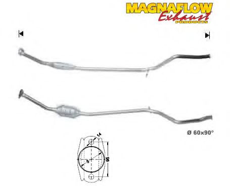 Катализатор MAGNAFLOW 76020D