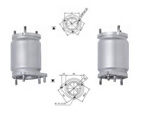 Катализатор MAGNAFLOW 69606