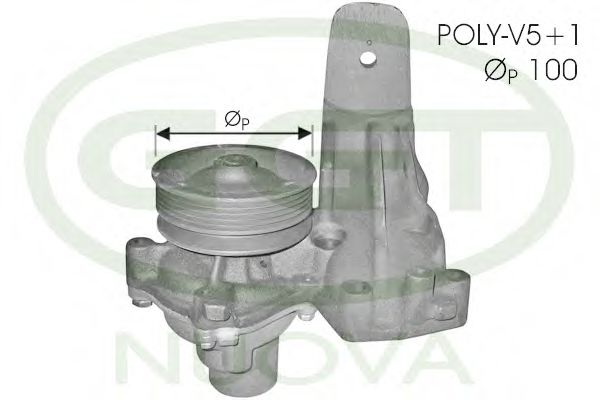 Водяной насос GGT PA12404