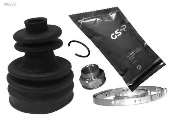 Монтажный комплект, сильфон приводного вала GSP 780088