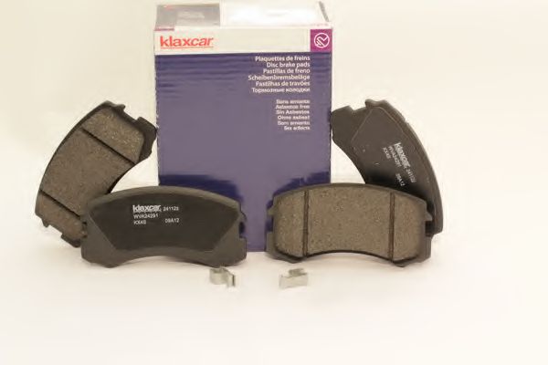 Комплект тормозных колодок, дисковый тормоз KLAXCAR FRANCE 24112